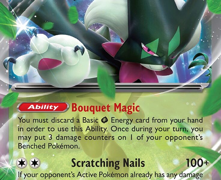 Meowscarada ex Pokemon Kaart