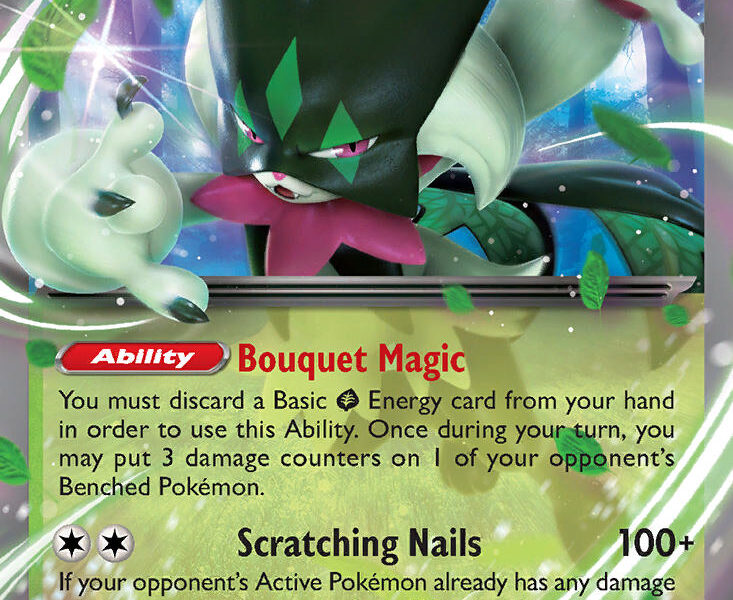 Meowscarada ex Pokemon Kaart
