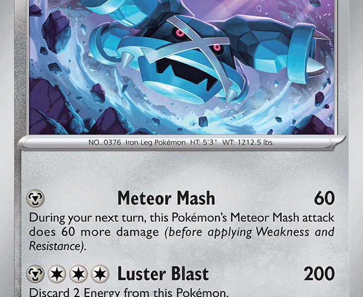 Metagross Pokemon Kaart