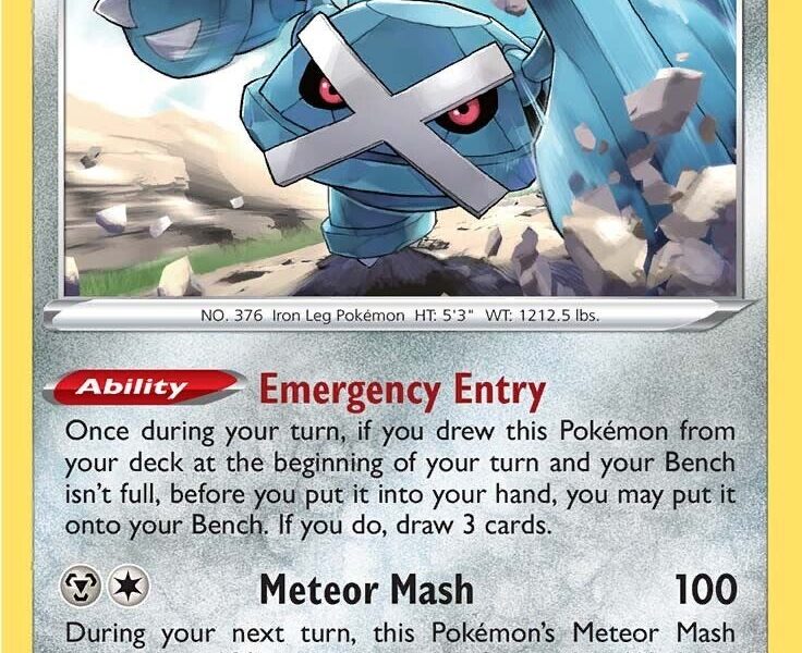 Metagross Pokemon Kaart
