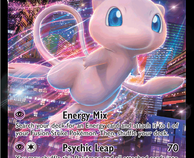 Mew V Pokemon Kaart