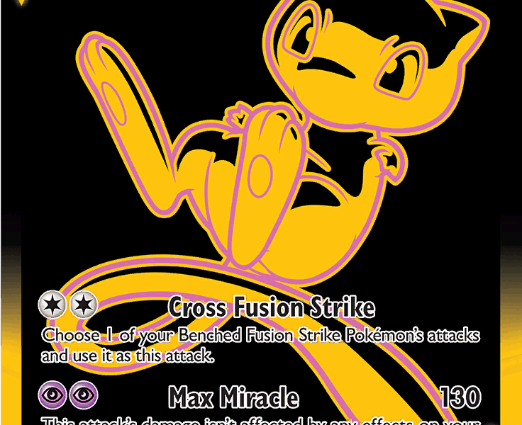 Mew VMAX Pokemon Kaart