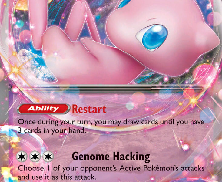 Mew ex Pokemon Kaart
