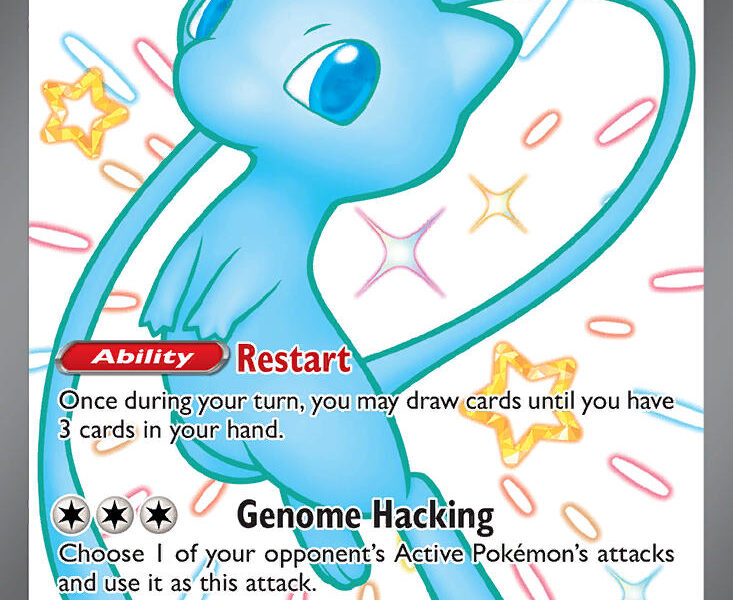 Mew ex Pokemon Kaart
