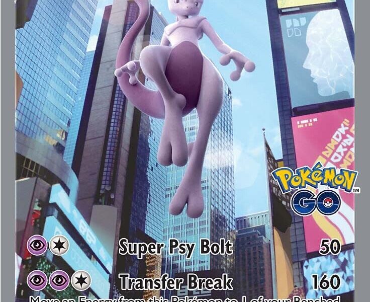 Mewtwo V Pokemon Kaart