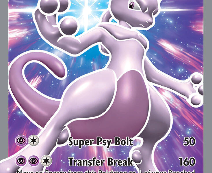 Mewtwo V Pokemon Kaart