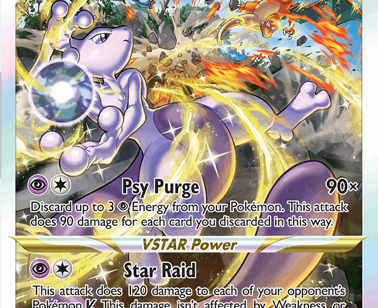 Mewtwo VSTAR Pokemon Kaart