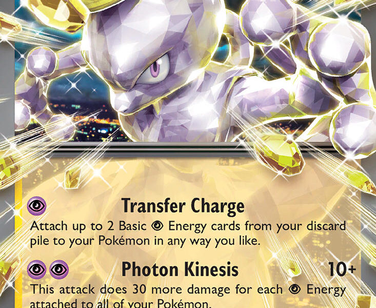 Mewtwo ex Pokemon Kaart