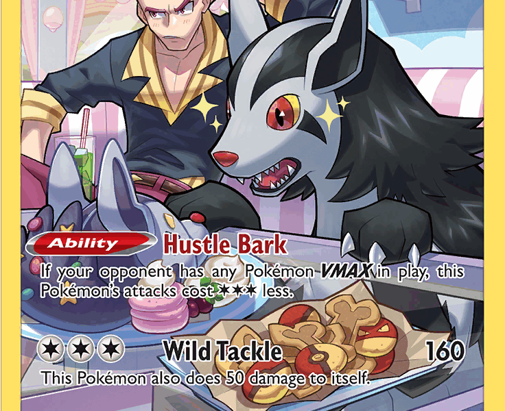 Mightyena Pokemon Kaart
