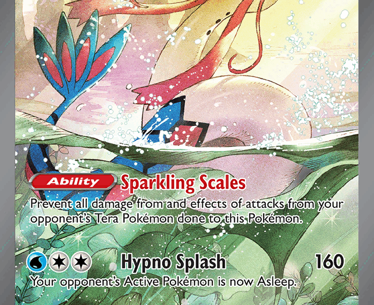 Milotic ex Pokemon Kaart