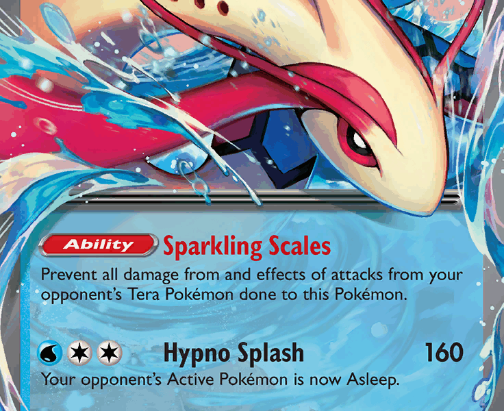 Milotic ex Pokemon Kaart