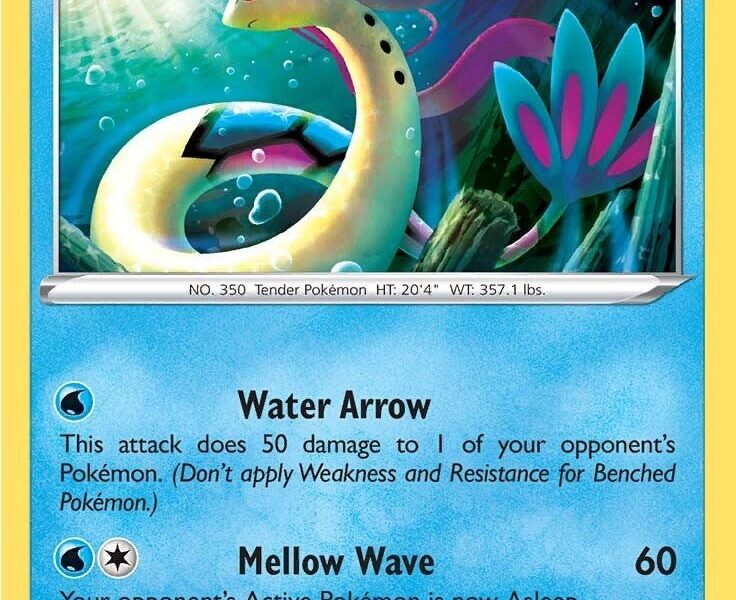 Milotic Pokemon Kaart