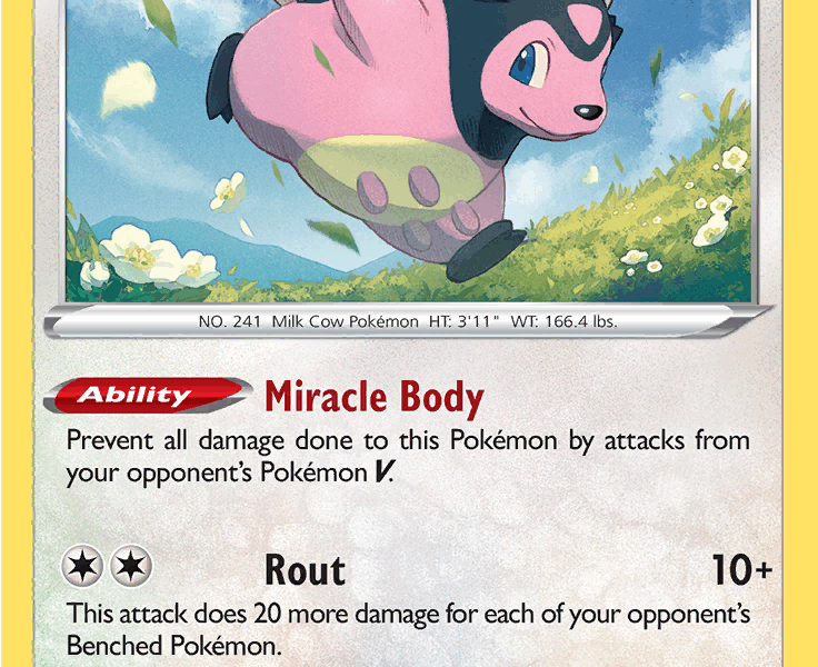 Miltank Pokemon Kaart