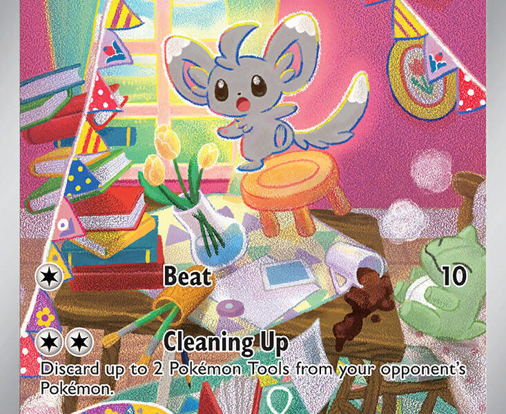 Minccino Pokemon Kaart