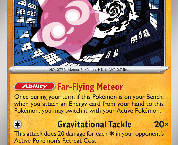Minior Pokemon Kaart