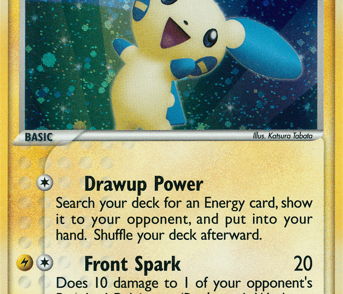Minun Pokemon Kaart