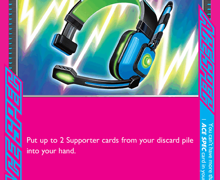 Miracle Headset Pokemon Kaart