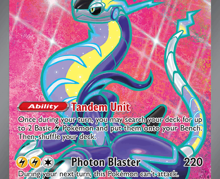 Miraidon ex Pokemon Kaart