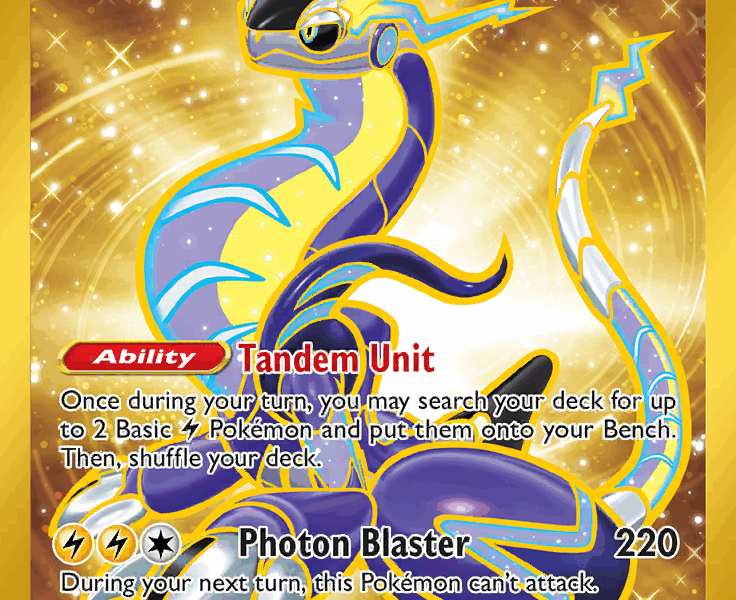 Miraidon ex Pokemon Kaart