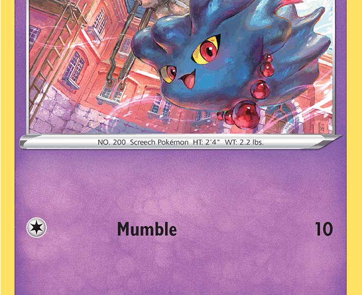Misdreavus Pokemon Kaart