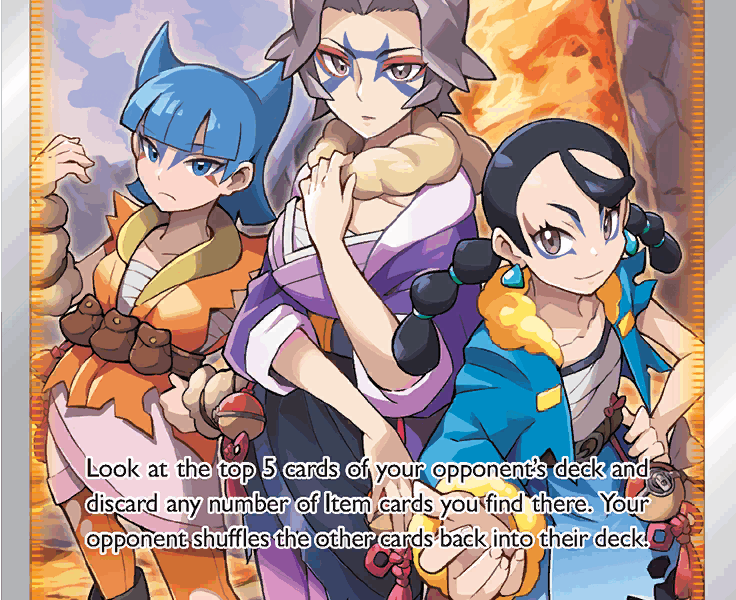 Miss Fortune Sisters Pokemon Kaart