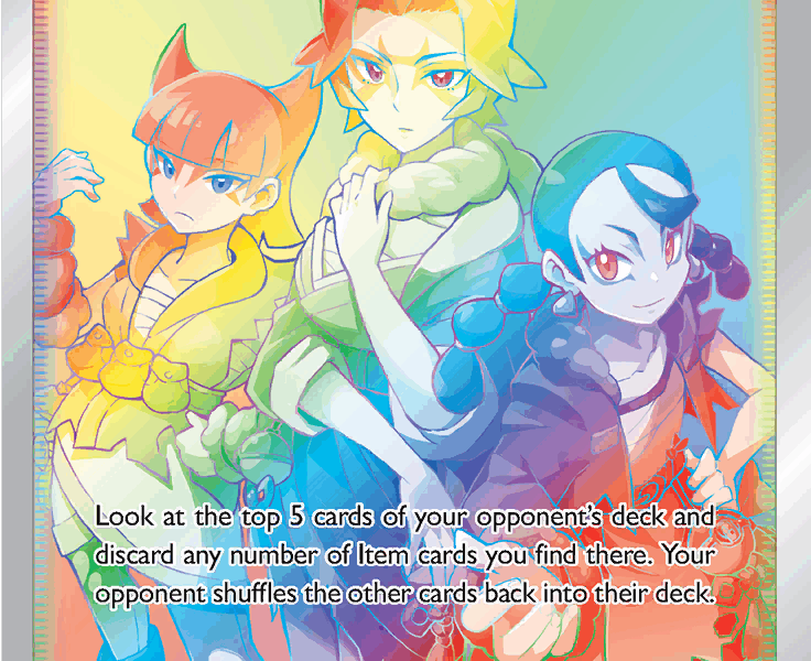 Miss Fortune Sisters Pokemon Kaart