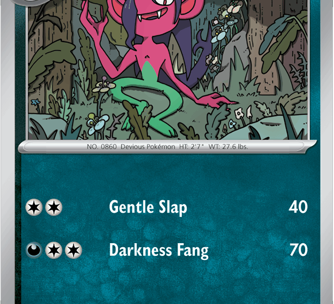 Morgrem Pokemon Kaart
