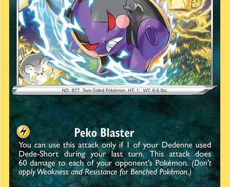 Morpeko Pokemon Kaart
