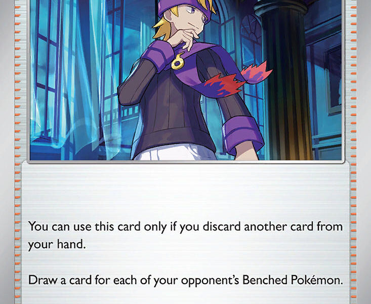 Morty’s Conviction Pokemon Kaart