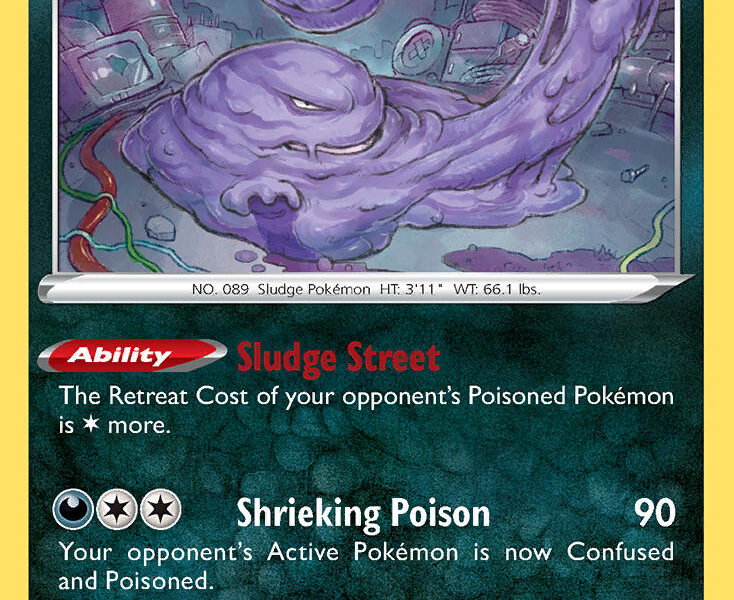 Muk Pokemon Kaart