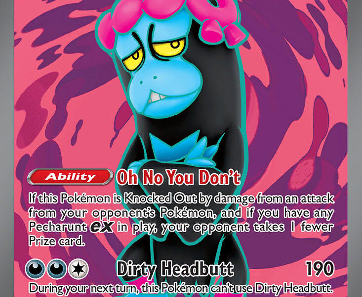 Munkidori ex Pokemon Kaart
