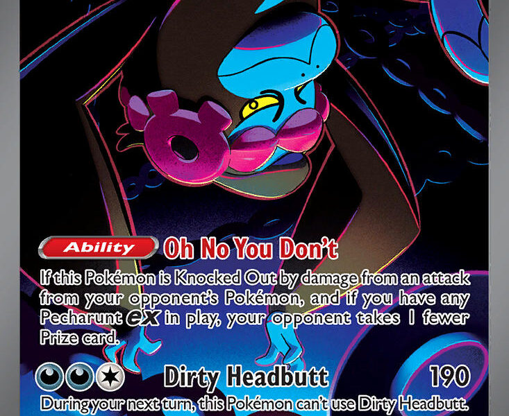 Munkidori ex Pokemon Kaart