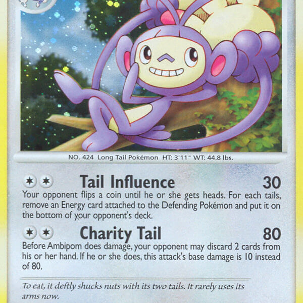 Ambipom Pokemon Kaart