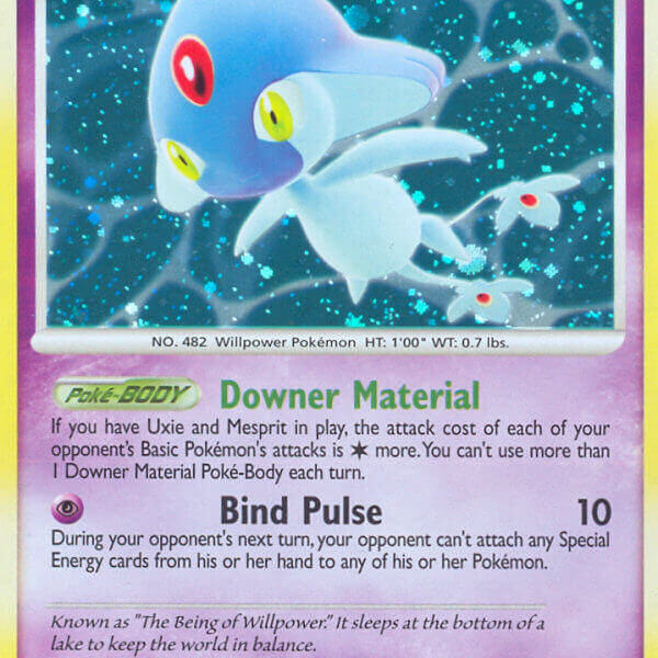 Azelf Pokemon Kaart