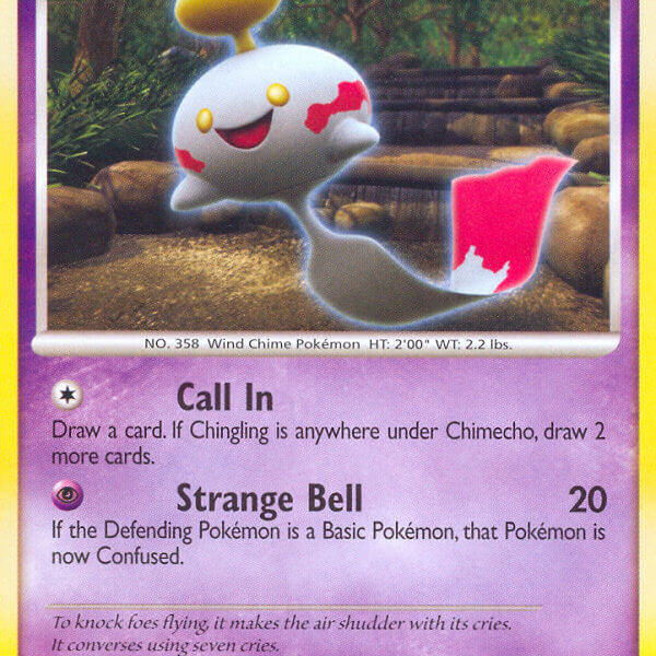 Chimecho Pokemon Kaart
