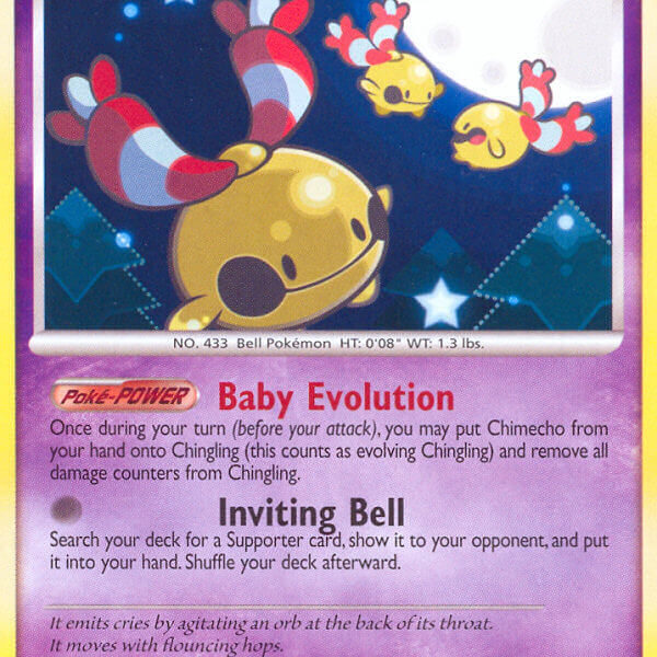 Chingling Pokemon Kaart