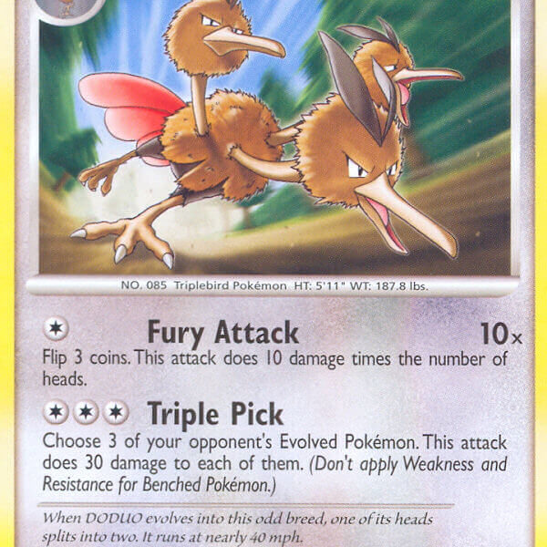 Dodrio Pokemon Kaart