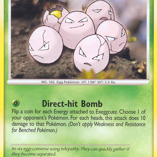 Exeggcute Pokemon Kaart