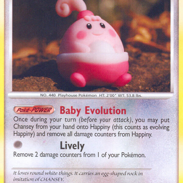 Happiny Pokemon Kaart