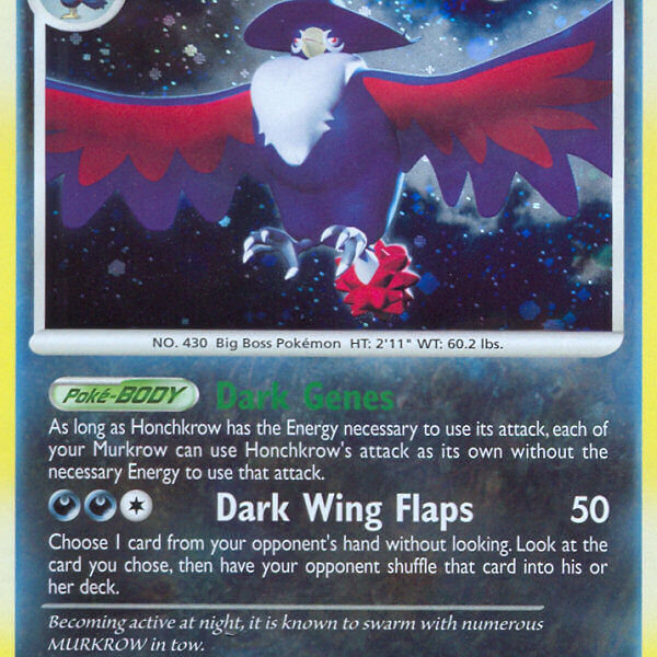 Honchkrow Pokemon Kaart