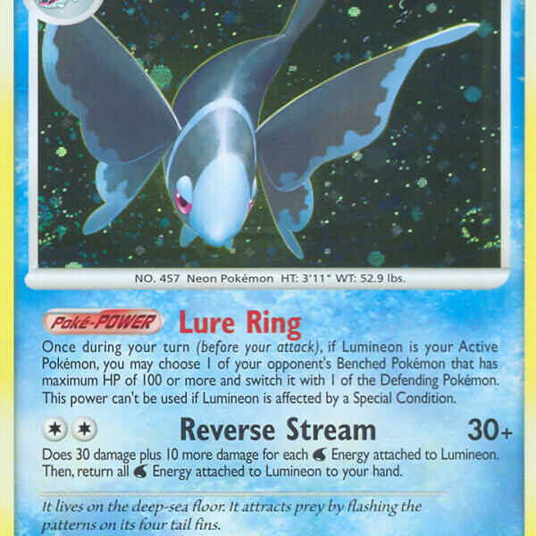 Lumineon Pokemon Kaart