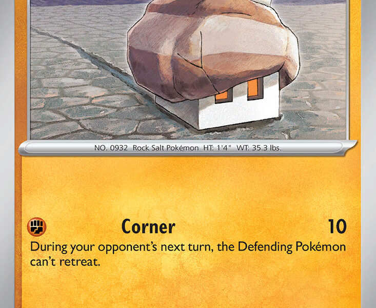 Nacli Pokemon Kaart