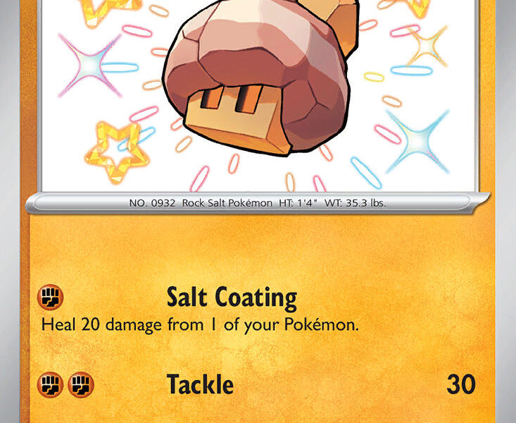 Nacli Pokemon Kaart