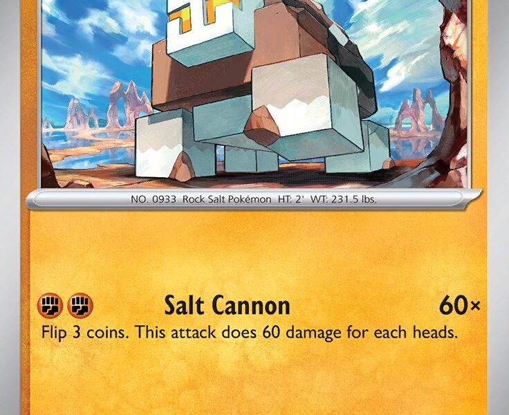 Naclstack Pokemon Kaart