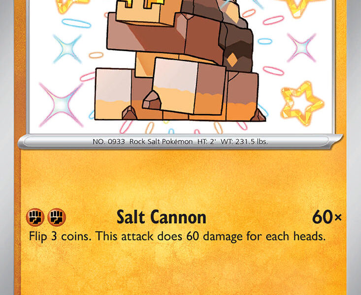 Naclstack Pokemon Kaart