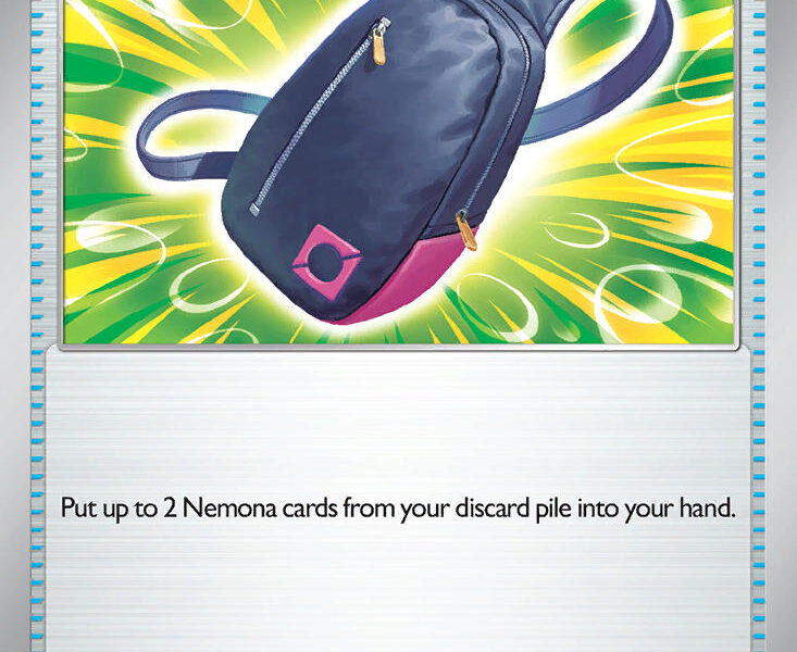 Nemona’s Backpack Pokemon Kaart