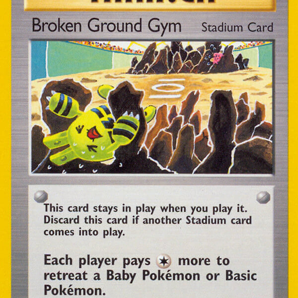 Broken Ground Gym Pokemon Kaart