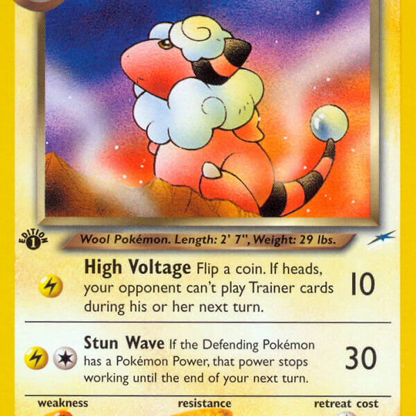 Dark Flaaffy Pokemon Kaart