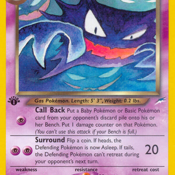Dark Haunter Pokemon Kaart