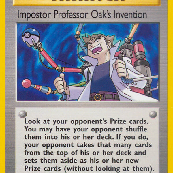 Impostor Professor Oak’s Invention Pokemon Kaart